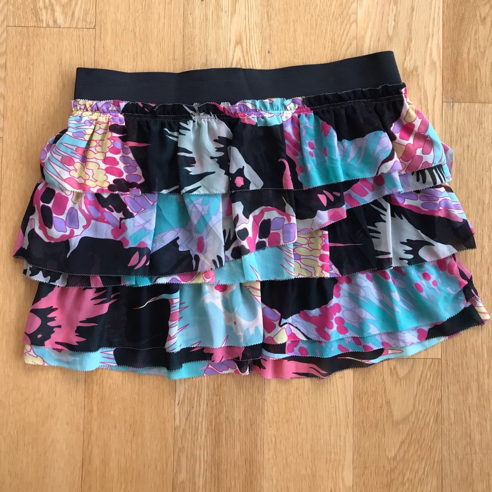 Fun and Flirty KENSIE Floral Skirt